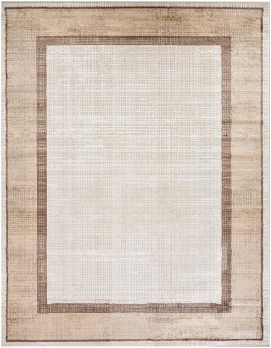 Nourison Dekor Ivory Brown Indoor Only Abstract Rug DEK06