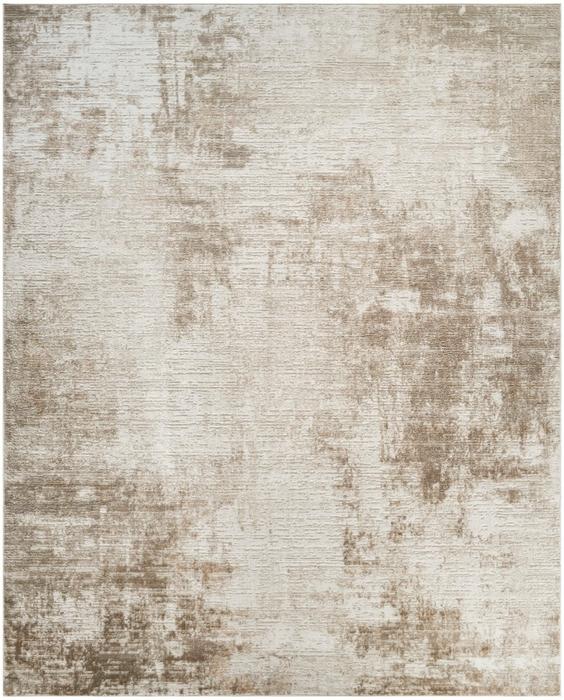 Nourison Dekor Ivory Taupe Indoor Only Abstract Rug DEK07