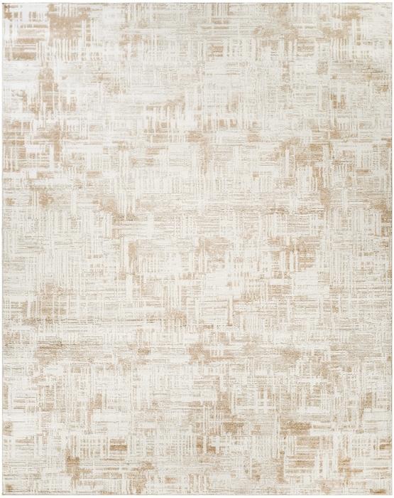 Nourison Dekor Ivory Taupe Indoor Only Geometric Rug DEK11