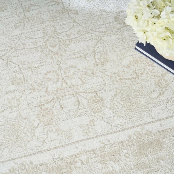 Nourison Dekor Ivory Taupe Indoor Only Persian Rug DEK09