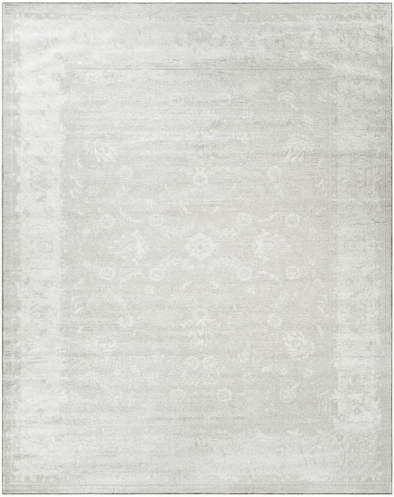 Nourison Dekor Light Grey Indoor Only Persian Rug DEK09