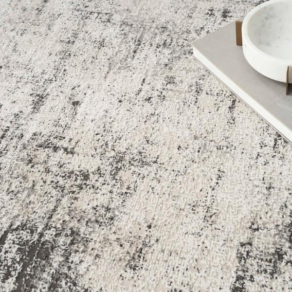Nourison Desire Modern Abstract Grey Rug DSR05 Home