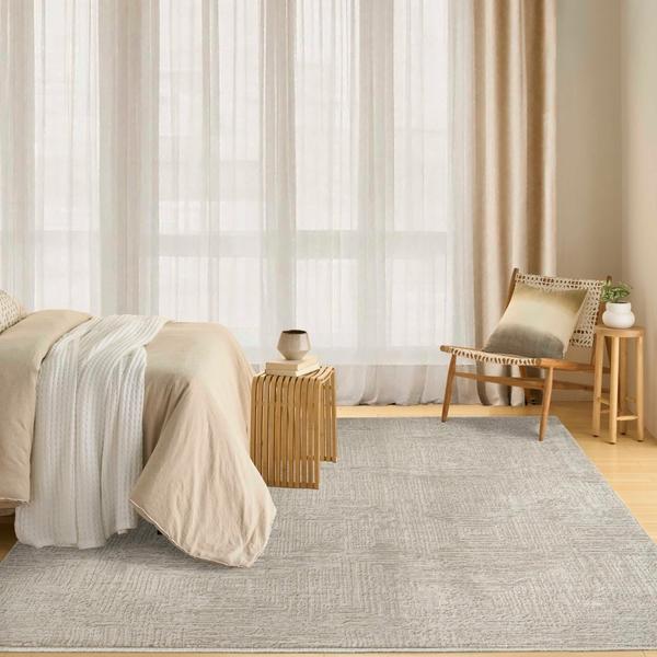nourison DK014 Madison Square Grey Indoor only Abstract Rug MSQ01 nourison DK014 Madison Square Grey Indoor only Abstract Rug MSQ01