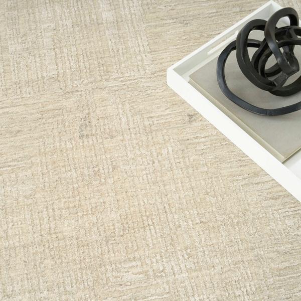 Nourison DK014 Madison Square Ivory Beige Indoor Only Abstract Rug MSQ01