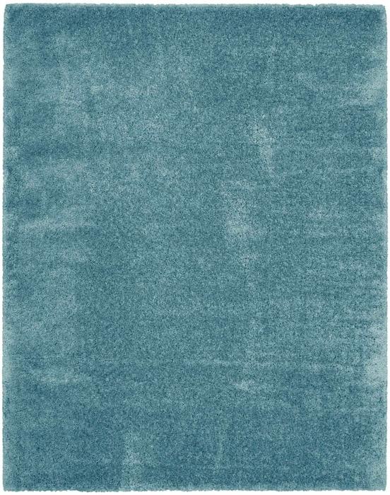 Nourison Dreamy Shag Aqua Indoor Only Solid Rug DRS05 Home