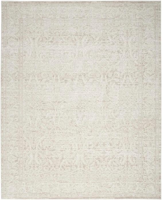 Nourison Eco Cycle Ivory Beige Indoor Only Persian Rug ECY03 Home