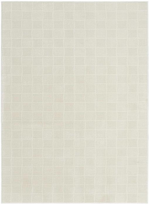 Nourison Eco Cycle Ivory Indoor Only Geometric Rug ECY05