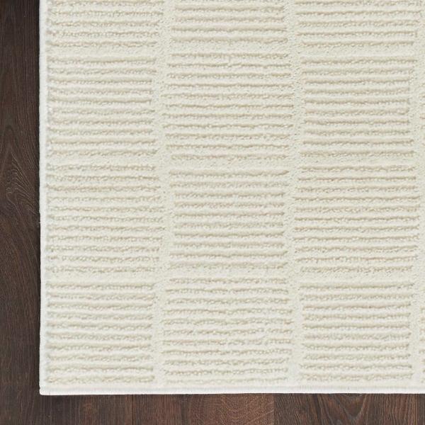 Nourison Eco Cycle Ivory Indoor Only Geometric Rug ECY05
