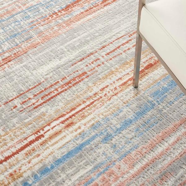 Nourison Elation Abstract Multicolored Rug ETN01 Home