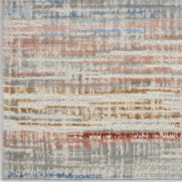 nourison Elation Abstract Multicolored Rug ETN01 Home