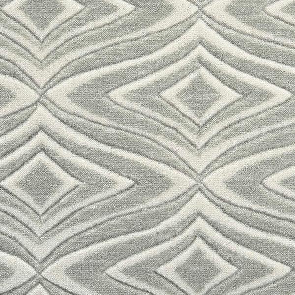 nourison ELEGANCE MODERN TRELLIS MDNTR MIST BROADLOOM CARPET