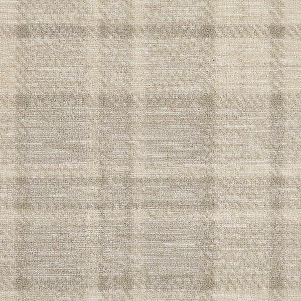 nourison ELEGANCE PLAID CHIC PLDCH BISQUE BROADLOOM CARPET