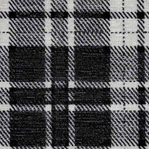 nourison ELEGANCE PLAID CHIC PLDCH MIDNIGHT BROADLOOM CARPET