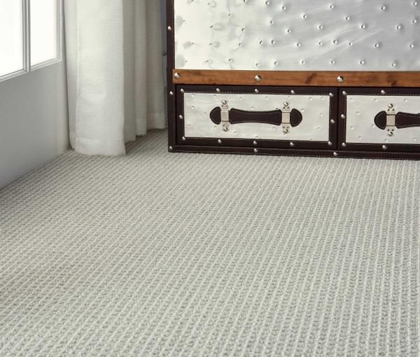 nourison ELEMENTS PLATEAU PLTU DEW IVORY BROADLOOM CARPET