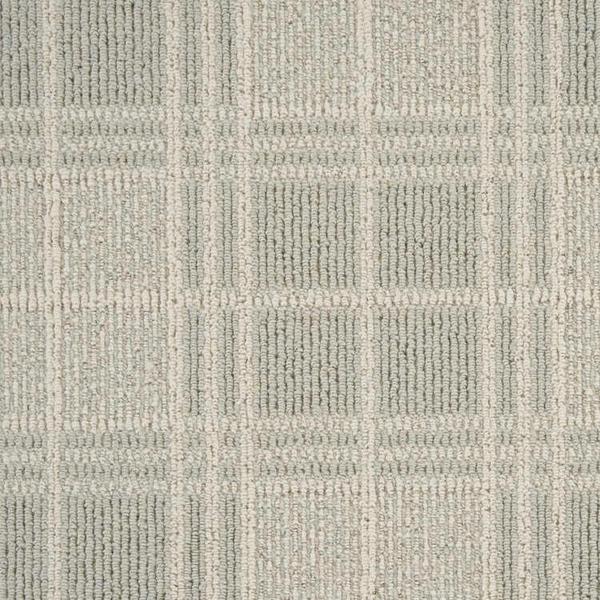 nourison ELEMENTS QUADRANT QUAD DEW/IVORY BROADLOOM CARPET
