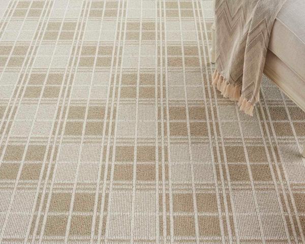 Nourison ELEMENTS QUADRANT QUAD PLAINS/IVORY BROADLOOM CARPET