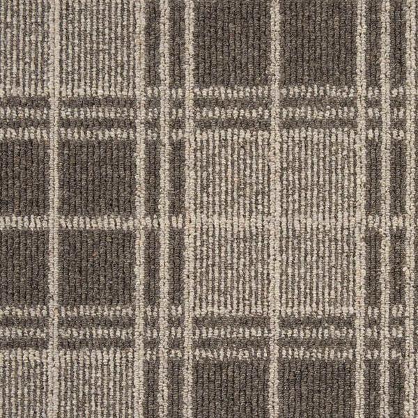 nourison ELEMENTS QUADRANT QUAD STONE/COAL BROADLOOM CARPET