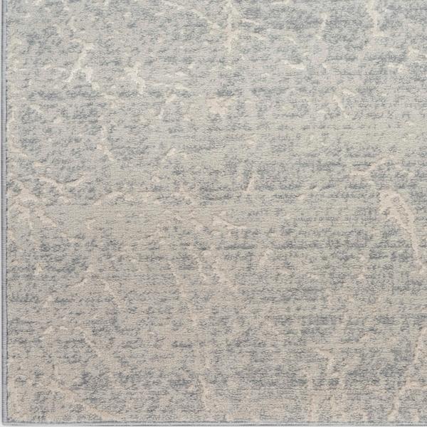 nourison Exhale Ivory Grey Indoor only Abstract Rug EXL02 Home