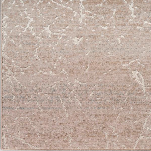 nourison Exhale Mocha Ivory Indoor only Abstract Rug EXL02 Home