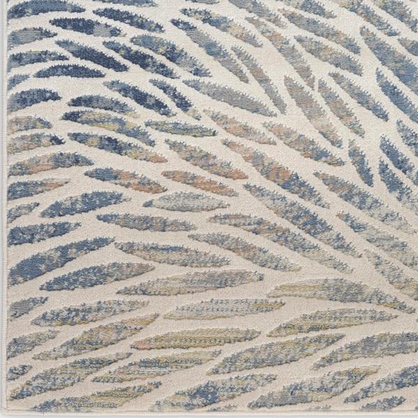 nourison Exhale Multicolor Indoor only Abstract Rug EXL03 Home