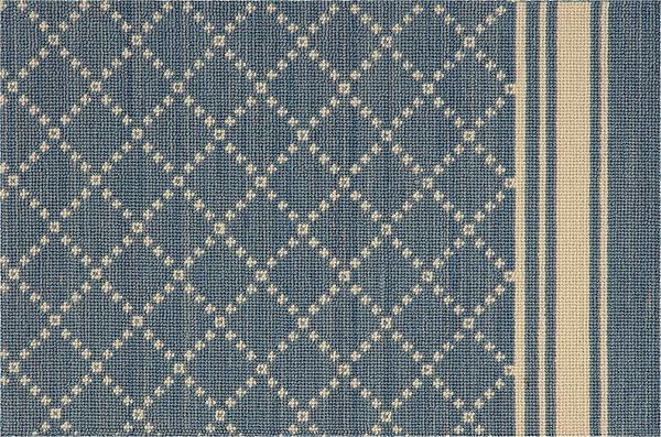 Nourison FASHION POINTE 3 COVENTRY FP508 OCEAN/IVORY BROADLOOM BROADLOOM CARPET