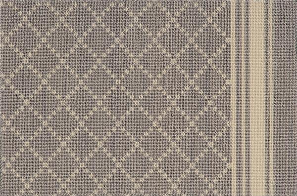 Nourison FASHION POINTE 3 COVENTRY FP508 PLATINUM/IVORY BROADLOOM BROADLOOM CARPET