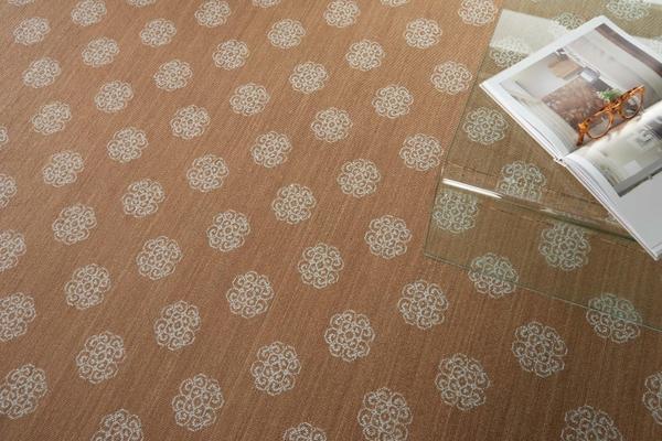 Nourison FASHION POINTE 3 NEW ASIANA FP720 COCOA/GULF BROADLOOM BROADLOOM CARPET