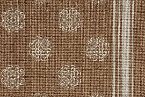 Nourison FASHION POINTE 3 NEW ASIANA FP720 COCOA/GULF BROADLOOM BROADLOOM CARPET