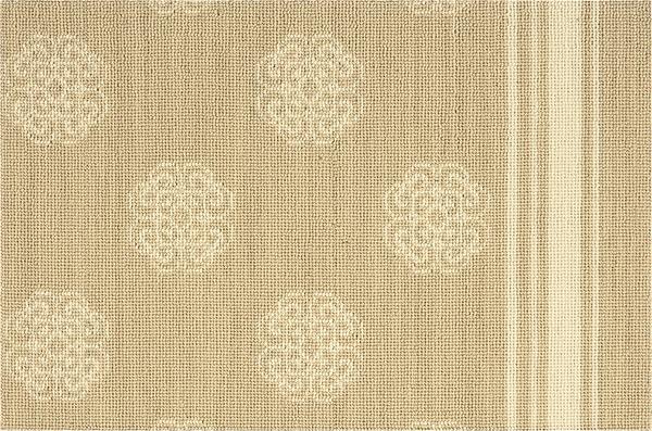 Nourison FASHION POINTE 3 NEW ASIANA FP720 SAND/IVORY BROADLOOM BROADLOOM CARPET
