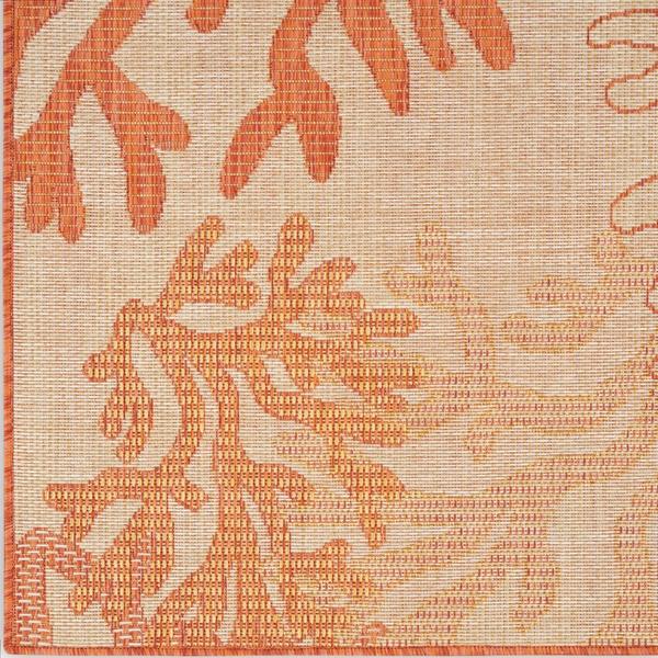 nourison Garden Oasis Coral Indoor/Outdoor Nature Rug GOA05 Home