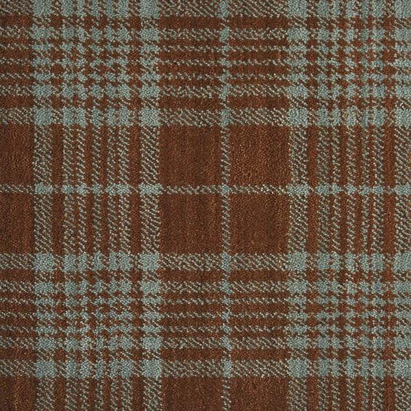 nourison GINGHAM PLAID GINGP COCOA BROADLOOM CARPET
