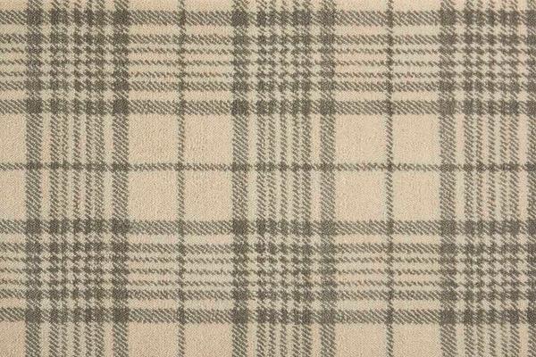 Nourison GINGHAM PLAID GINGP IVORY DOVE BROADLOOM CARPET