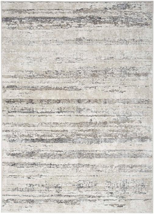 Nourison Glitz Cream Grey Indoor Only Abstract Rug GLZ10 Home