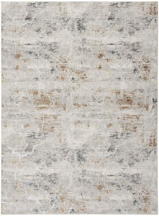 Nourison Glitz Grey Multicolor Indoor Only Abstract Rug GLZ23 Home