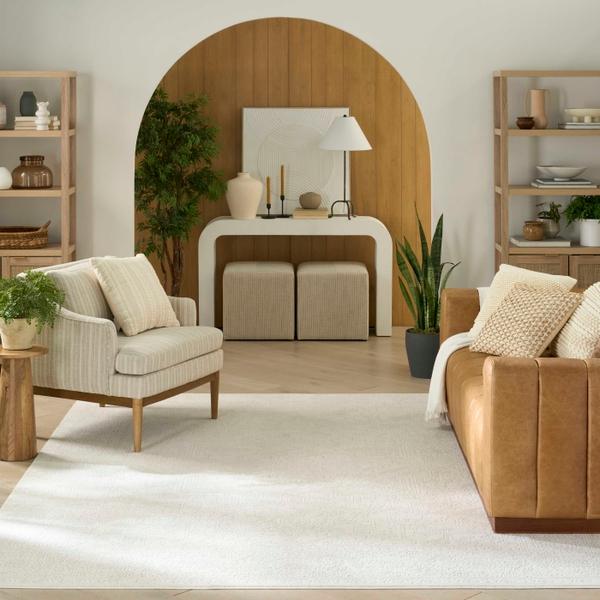 Nourison Grace Ivory Light Grey Indoor Only Persian Rug GCE02