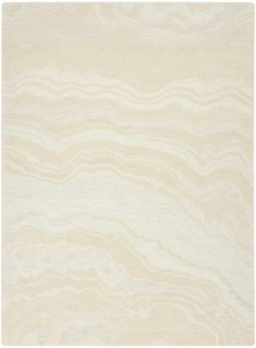 Nourison Graceful Ivory Indoor Only Abstract Rug GRU01 Home
