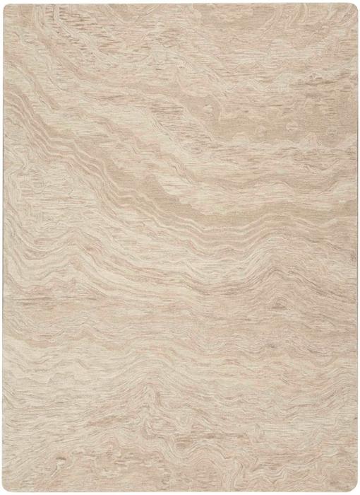 Nourison Graceful Taupe Indoor Only Abstract Rug GRU01 Home