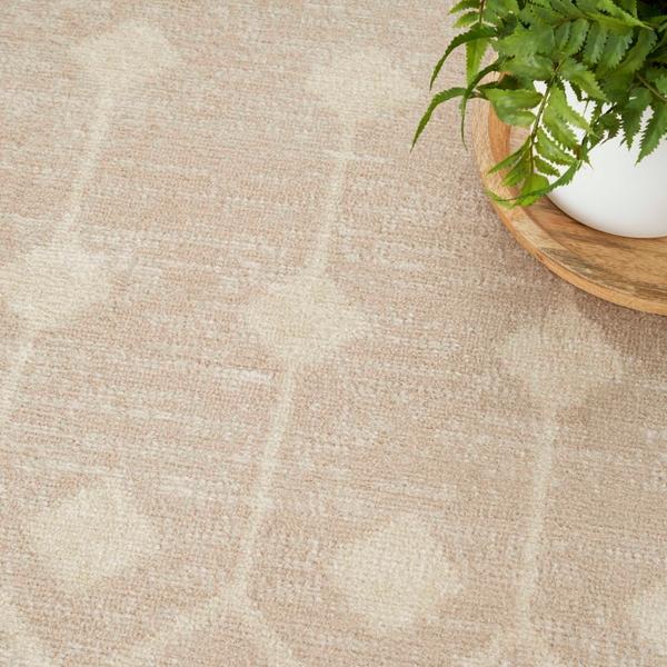 Nourison Grafix Beige Indoor Only Moroccan Rug GRF37 Home