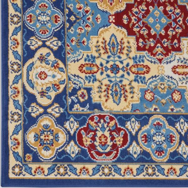 nourison Grafix Boho Persian Multicolored Rug GRF31 Home