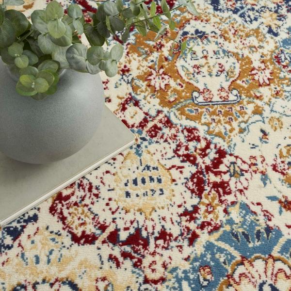 Nourison Grafix Colorful Vintage Persian Rug GRF31 Home
