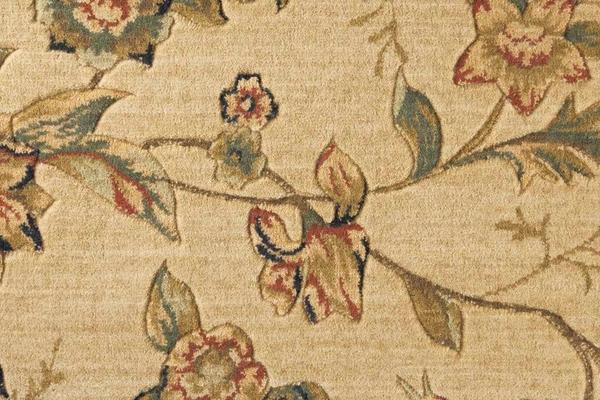 Nourison GRAND PARTERRE GRAND FLORA VA01 BEIGE BROADLOOM BROADLOOM CARPET