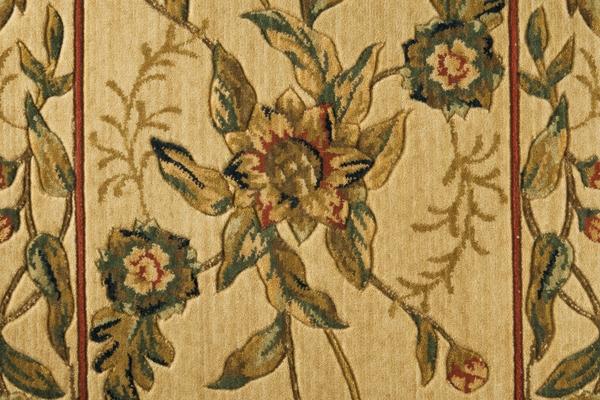 Nourison GRAND PARTERRE GRAND FLORA VA01 BEIGE RUNNER BROADLOOM CARPET