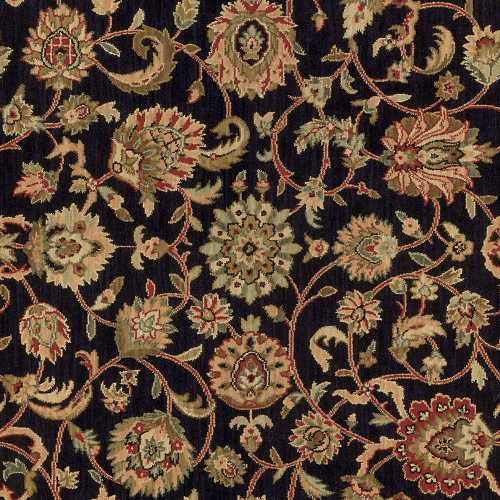Nourison GRAND PARTERRE GRAND KASHAN PT05 MIDNIGHT BROADLOOM BROADLOOM CARPET
