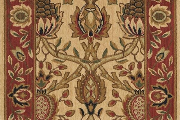 Nourison GRAND PARTERRE GRAND MOGHUL PT04 BEIGE RUNNER BROADLOOM CARPET