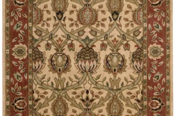 Nourison GRAND PARTERRE GRAND MOGHUL PT04 BEIGE RUNNER BROADLOOM CARPET