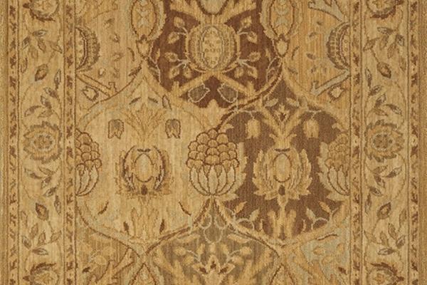 Nourison GRAND PARTERRE GRAND MOGHUL PT04 GOLD RUNNER BROADLOOM CARPET