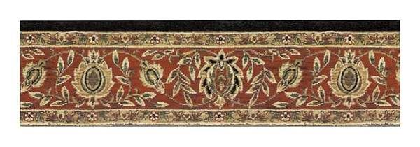 Nourison GRAND PARTERRE GRAND MOGHUL PT04 MULTICOLOR BORDER BROADLOOM CARPET