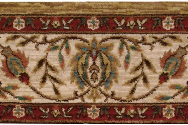 nourison GRAND PARTERRE GRAND MOGHUL PT04 PANEL BORDER BROADLOOM CARPET