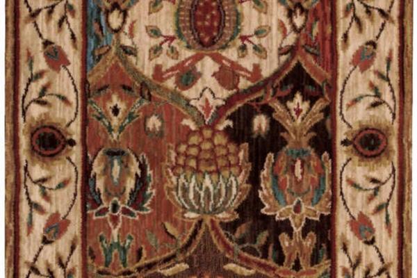 Nourison GRAND PARTERRE GRAND MOGHUL PT04 PANEL RUNNER BROADLOOM CARPET