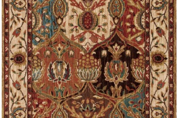 Nourison GRAND PARTERRE GRAND MOGHUL PT04 PANEL RUNNER BROADLOOM CARPET